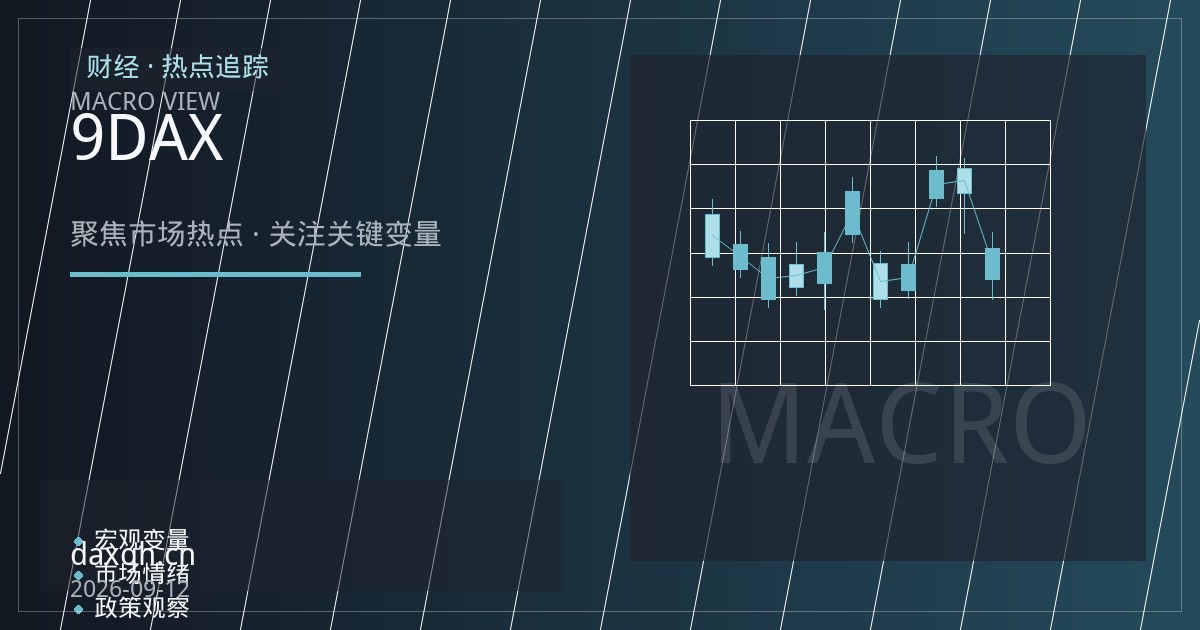 欧央行9月按兵不动 德指DAX期货波动加大