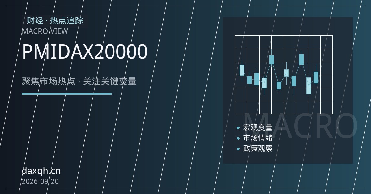 欧洲央行按兵不动、PMI制造业疲软：德指DAX期货20000点关口下的平台成本评测